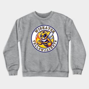 Wiskayok Yellowjackets Seal Crewneck Sweatshirt